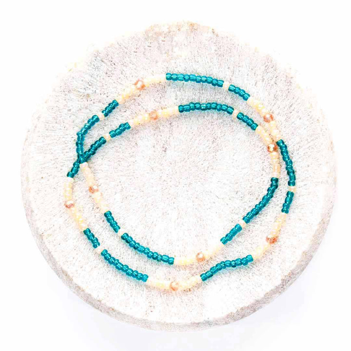 LagunaPearlBeadedAnkleBracelet-HandmadeArtisanJewelry-TopView-CanaCapri