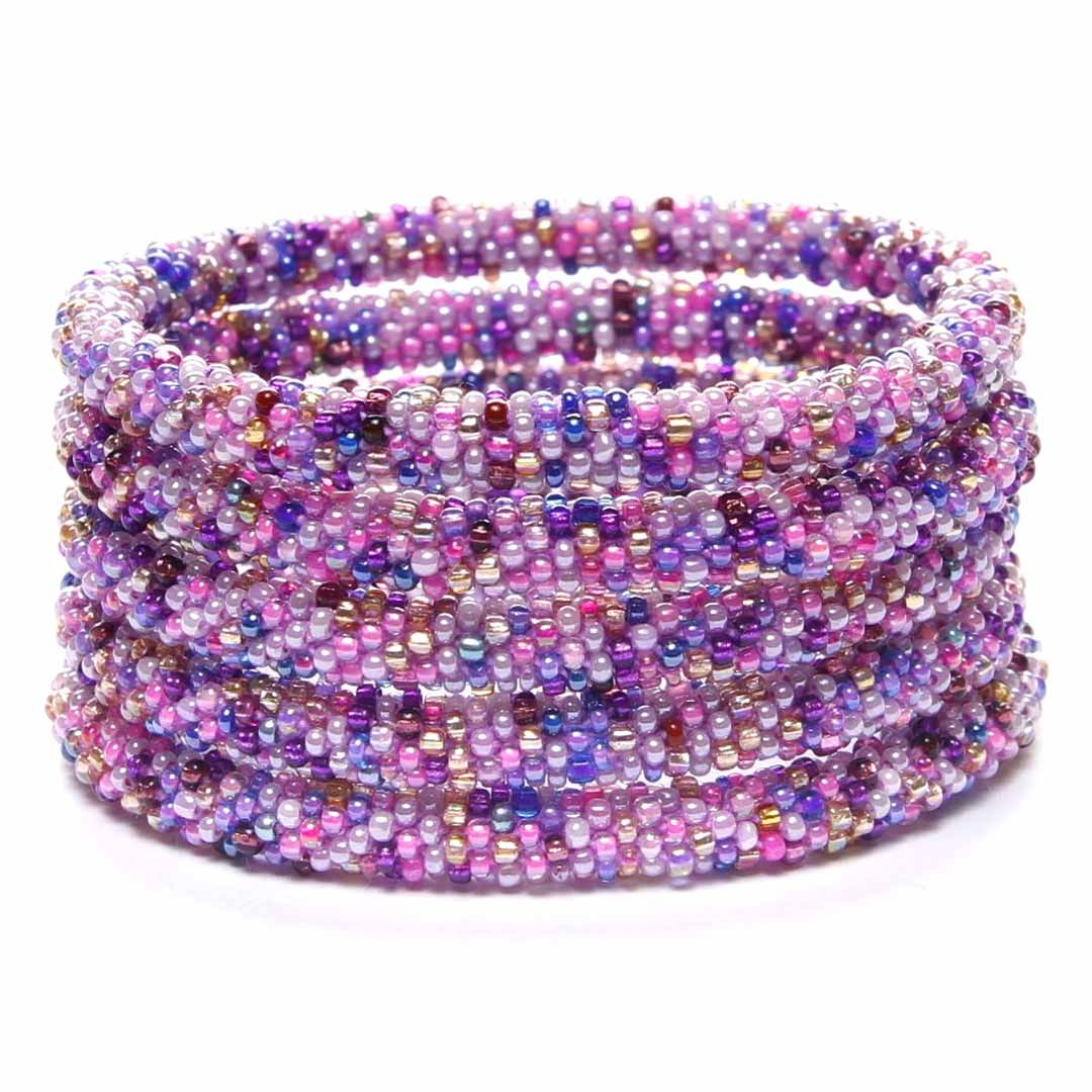 Lavender Confetti Sparkles - 7"