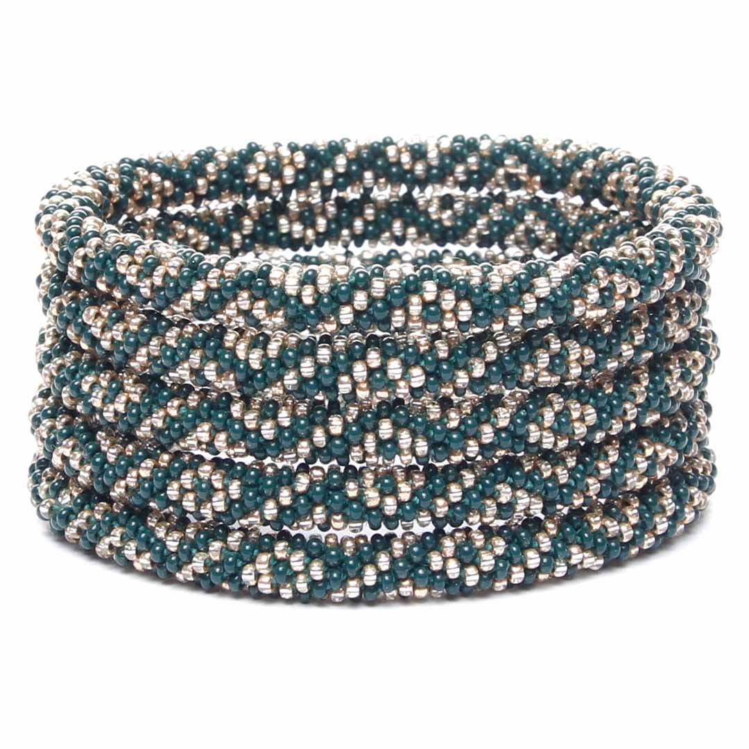 Luxe Forest Beaded Bracelet-2