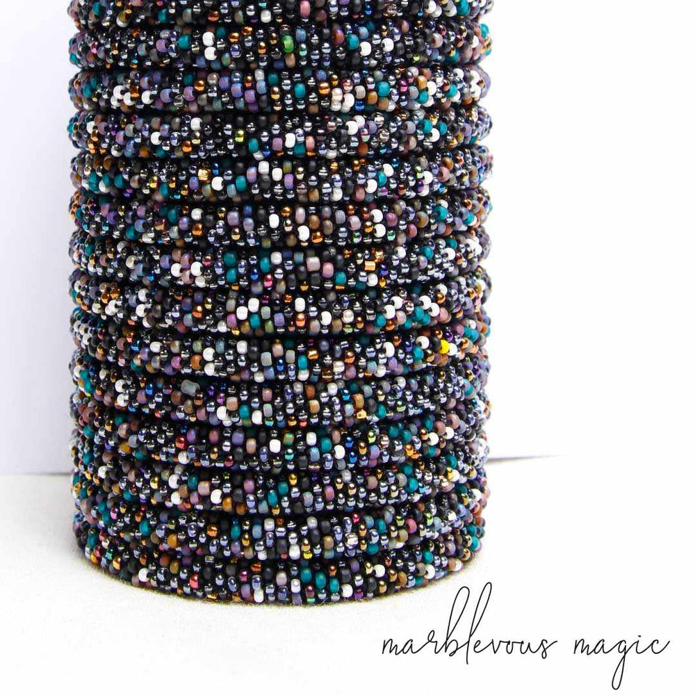 Marblevous Magic Handmade Glass Bead Bracelet Bracelets Jewelry for Women