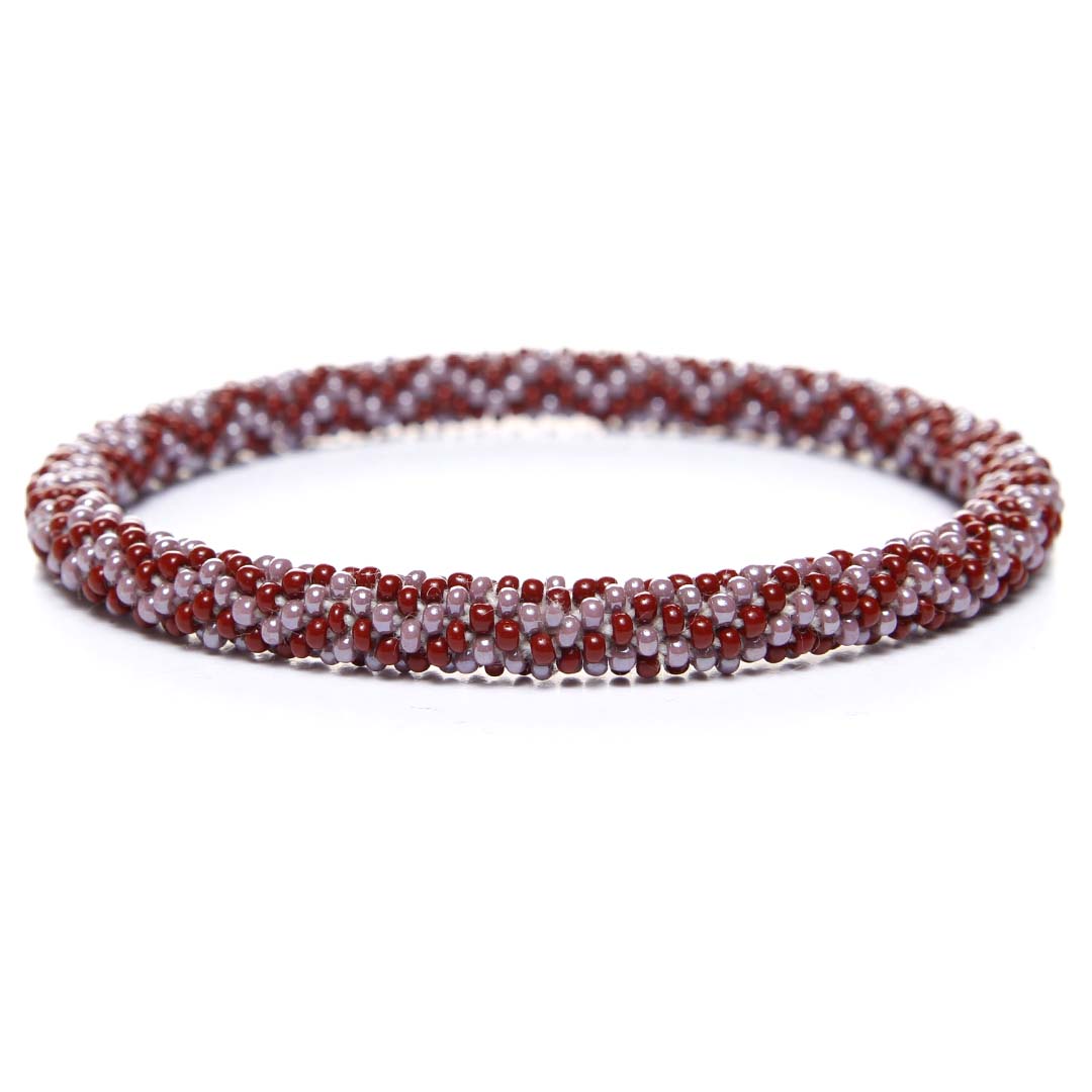 Maroon Ranch Beaded Bracelet