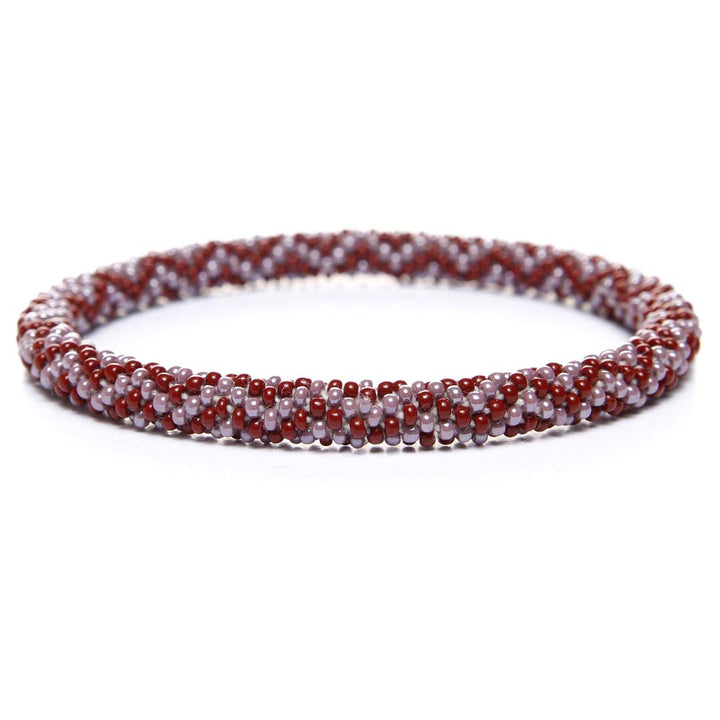 Maroon Ranch Beaded Bracelet