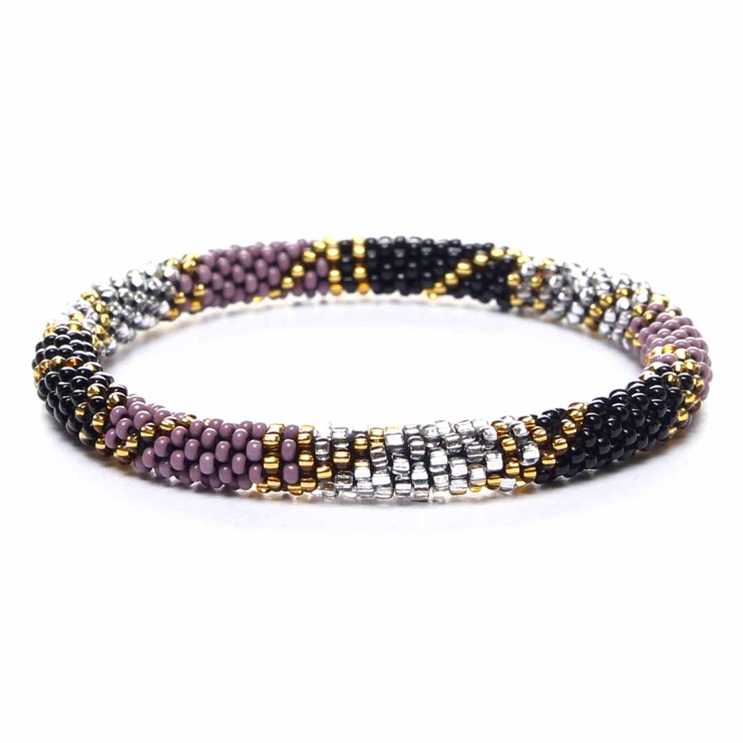 Mauve Noir Shimmer - 7"