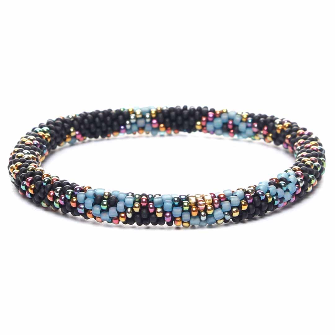 Midnight Canyon Sky Beaded Bracelet