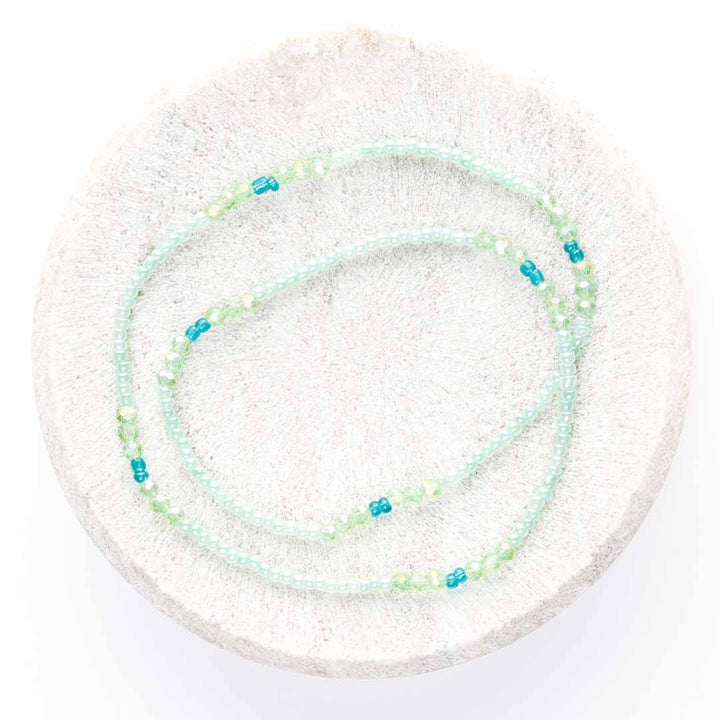 Mint Mojito Beaded Anklet-1