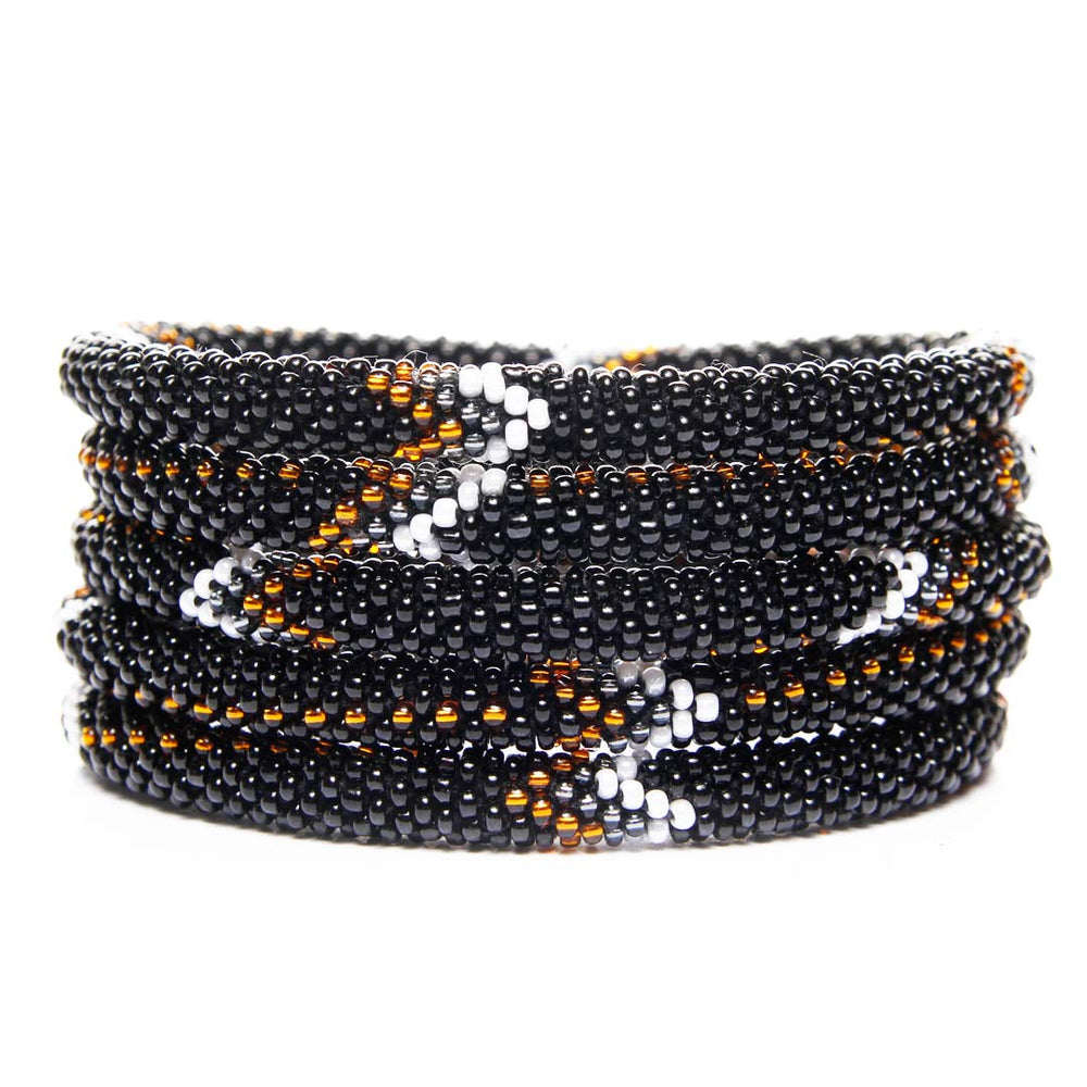 Montana Snow Beaded Bracelet Stack