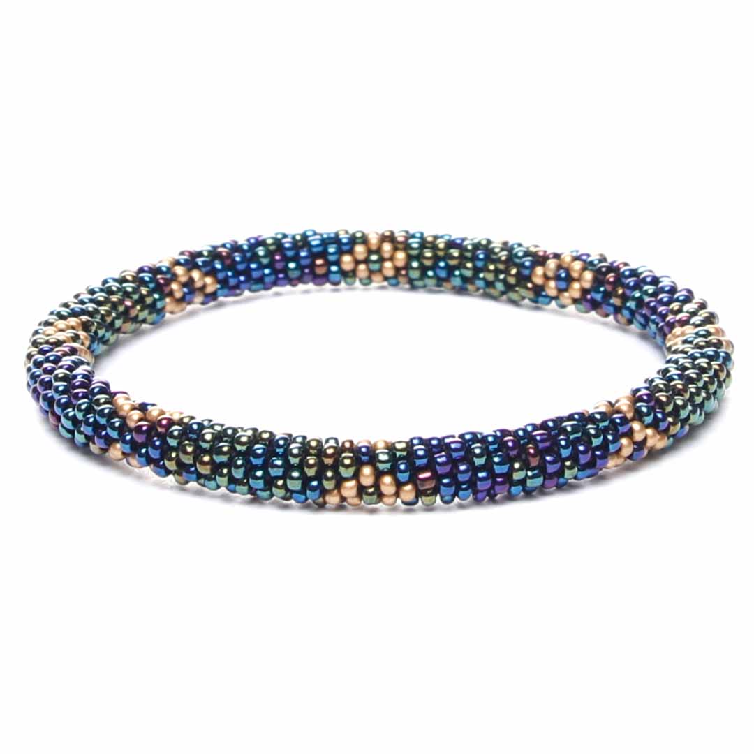 Mystic Shimmer Beaded Bracelet