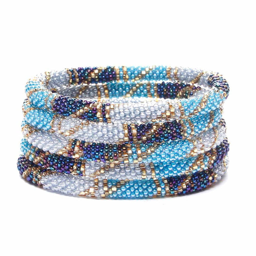 Nautical Breeze Beaded Bracelet-1 Stack