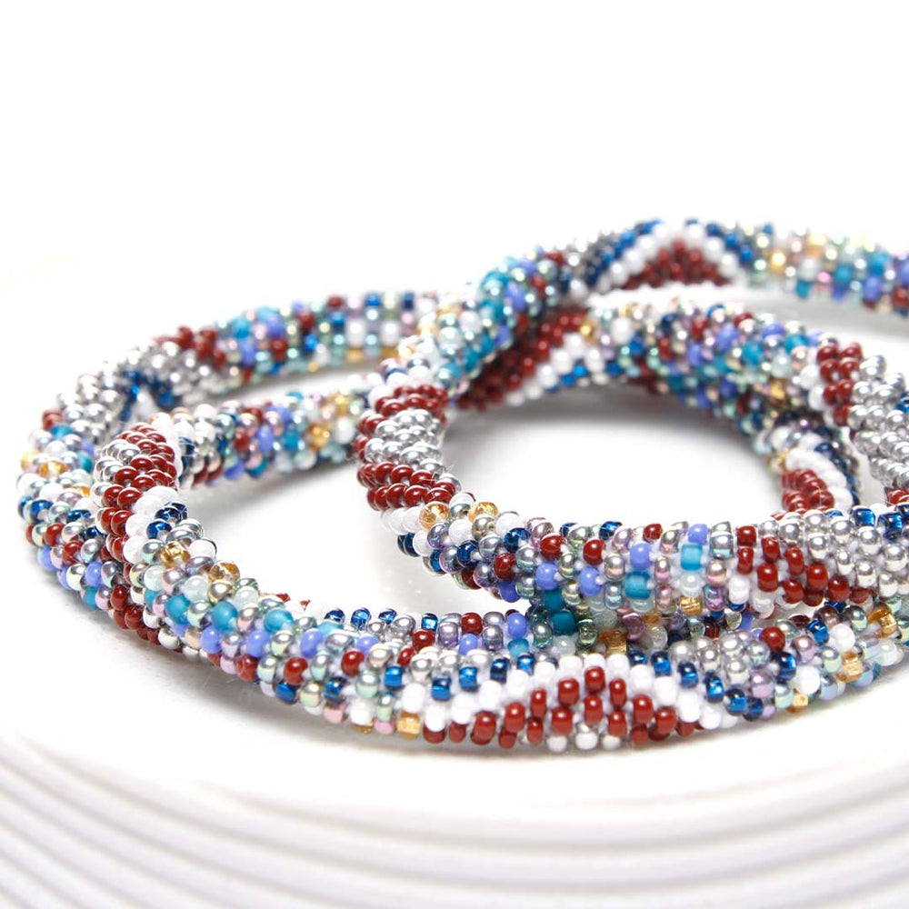Navajo Sky Beaded Bracelet-Side