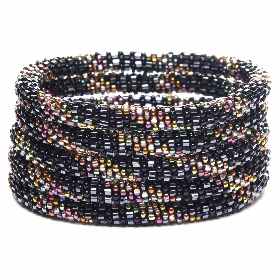 Noir Rainbow Shimmer Twist - 7"