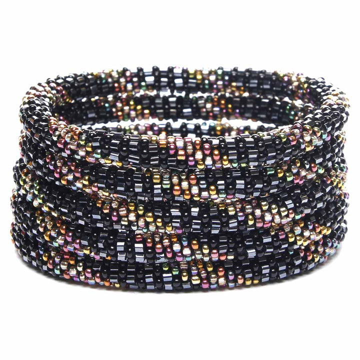 Noir Rainbow Shimmer Twist - 7"