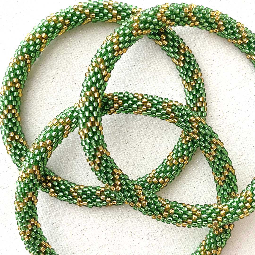 O Christmas Tree Chevron I Handmade Beaded Bracelets for Women I Cana Capri