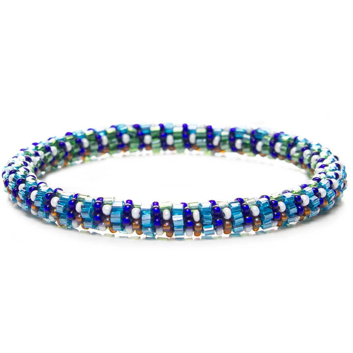 Ocean Pearls Handmade Beaded Seed Bead Bracelet for Women