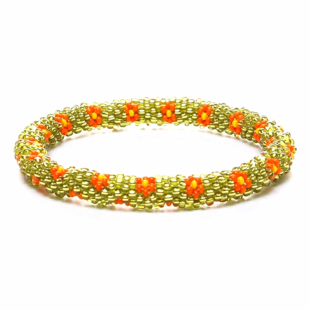 Olive Marigold Blossoms - 7"