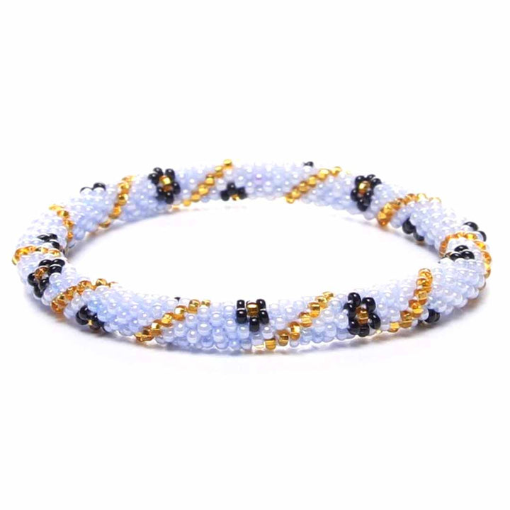 Periwinkle Daisy Twist - 7"