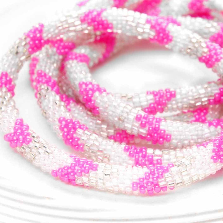 Pink Lightning Sparkle - 7"