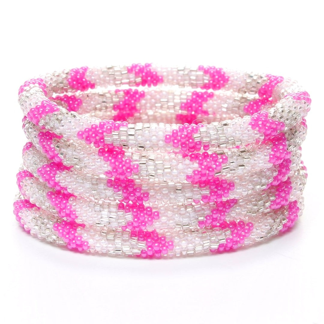 Pink Lightning Sparkle - 7"