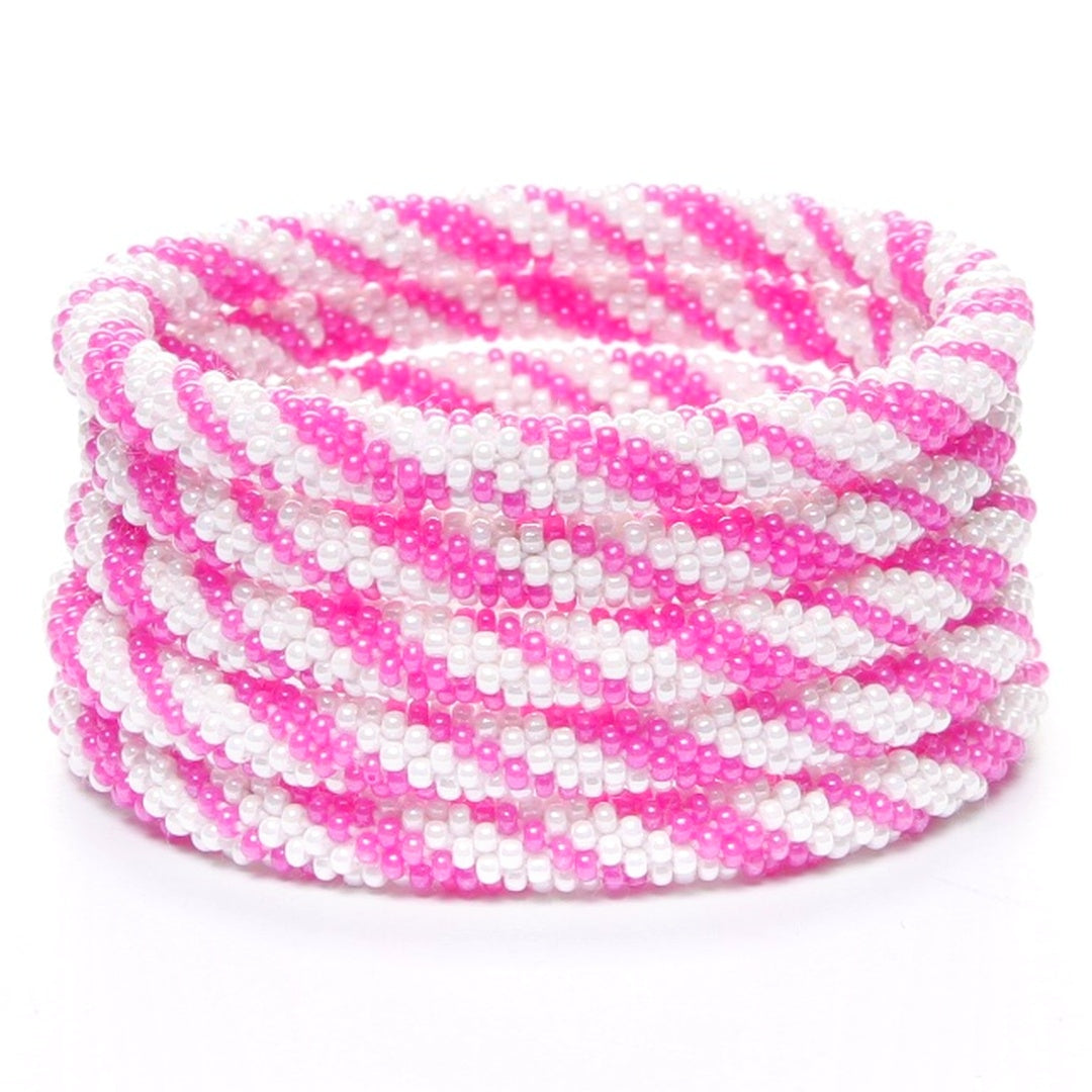 Pink Peppermint Twist  - 7"