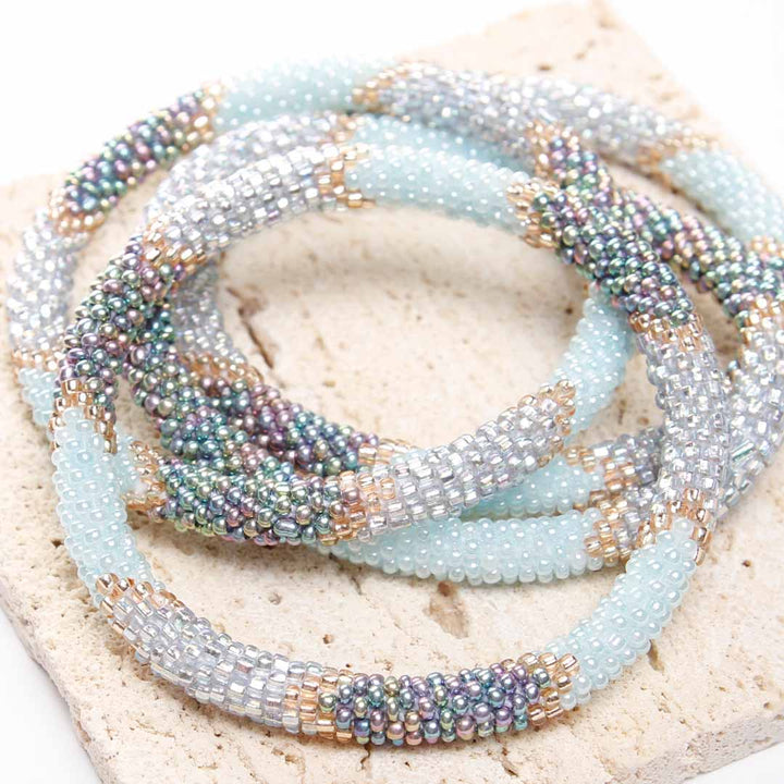 Powder Blue Opal Shimmer - 7"