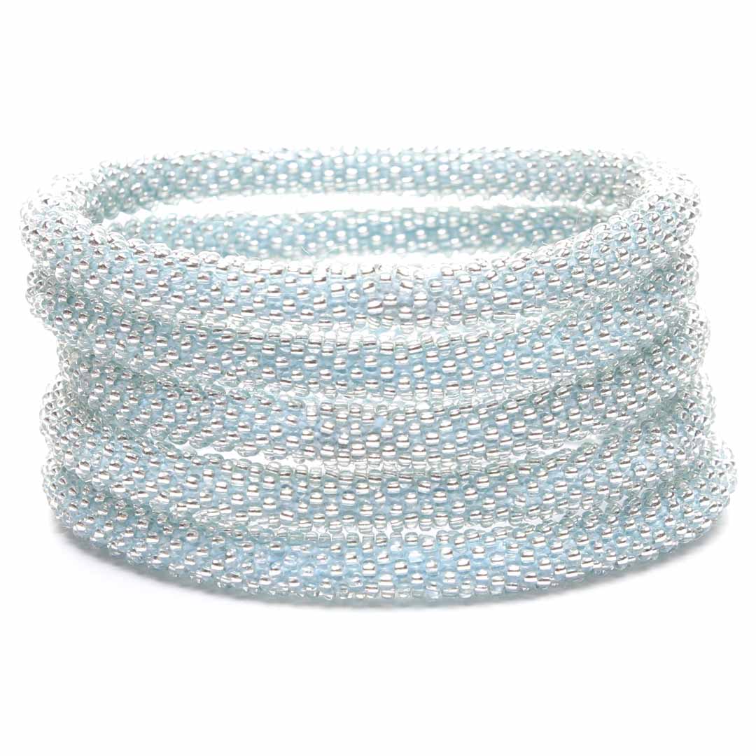 Powder Blue Shimmer - 7"