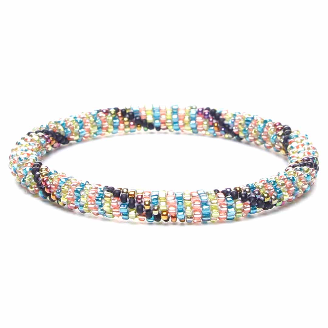Prism Twist Beaded Bracelet-1