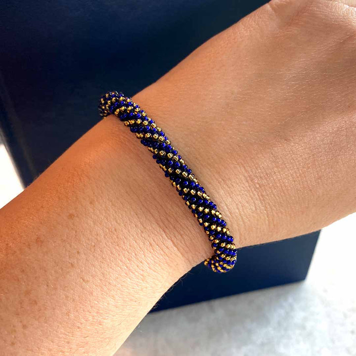 Royal Blue Twist - 7"