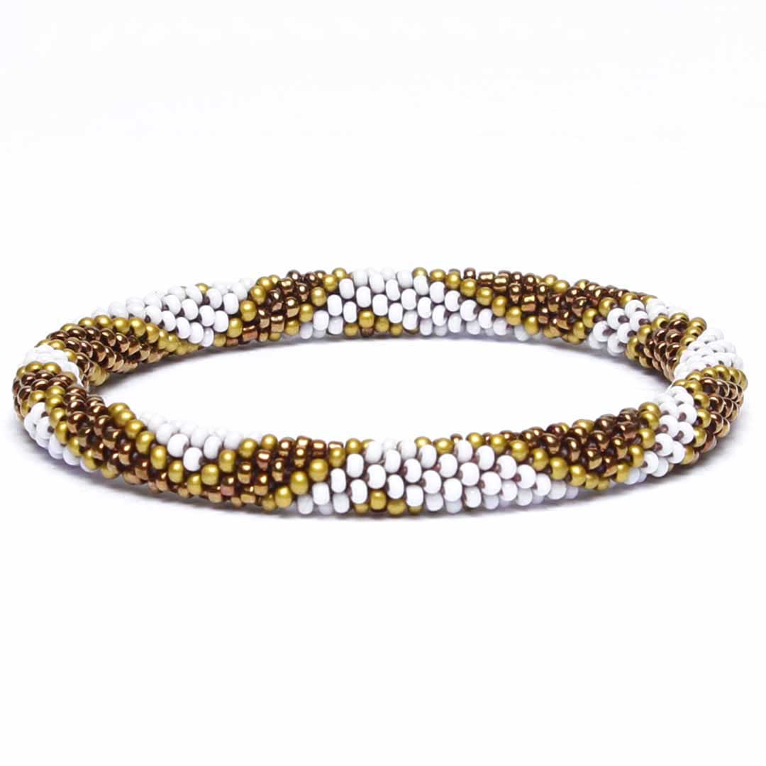 Sahara Shimmer Beaded Bracelet-2