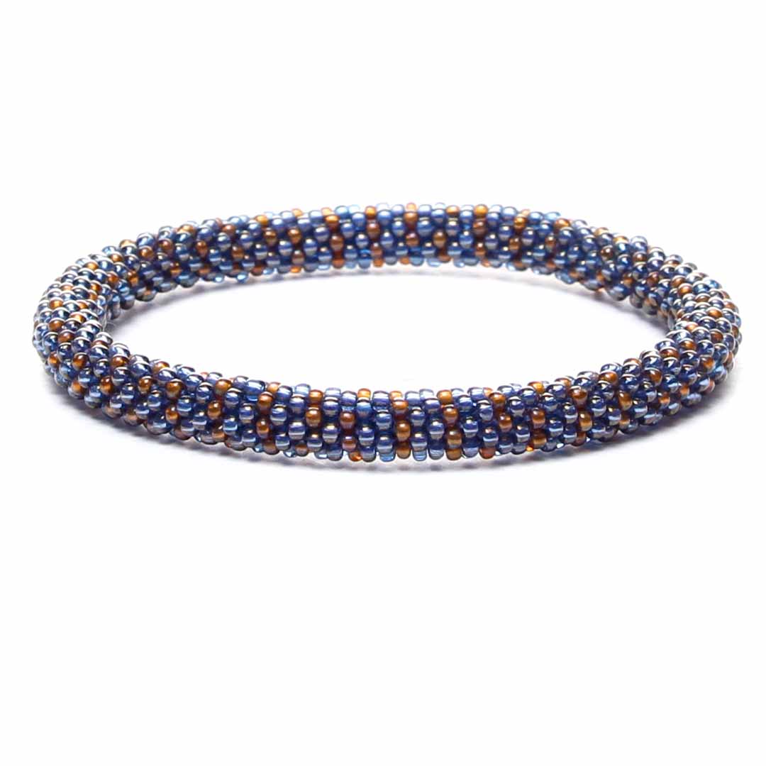 Smokey Cocoa Beaded Bracelet
