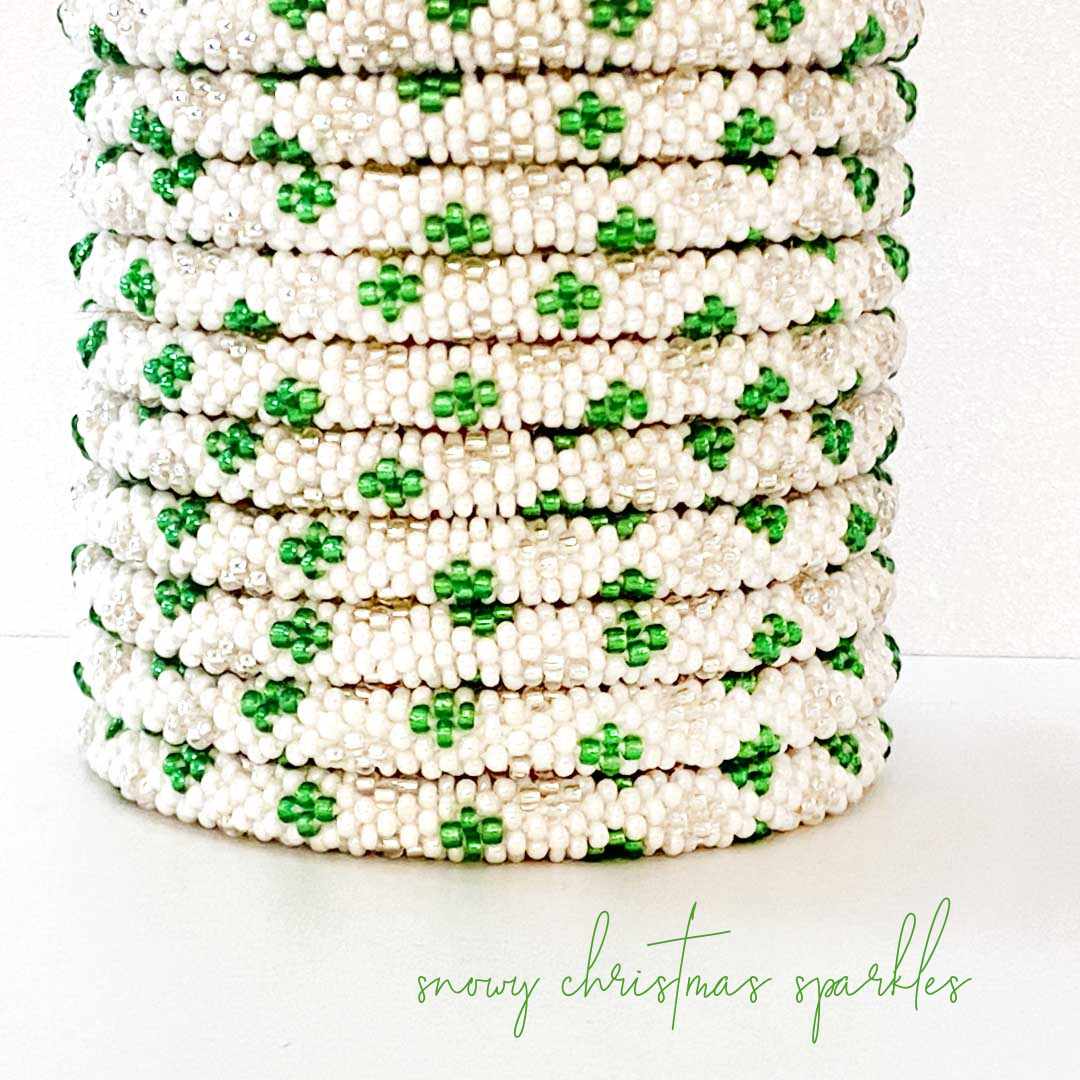 Snowy Christmas Sparkles - 8"
