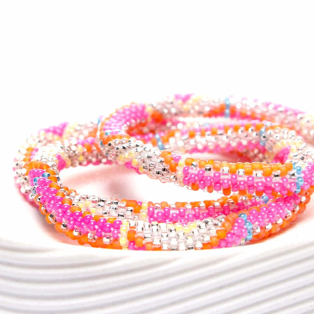 Southwest Summer Glam Beaded Bracelet-Side