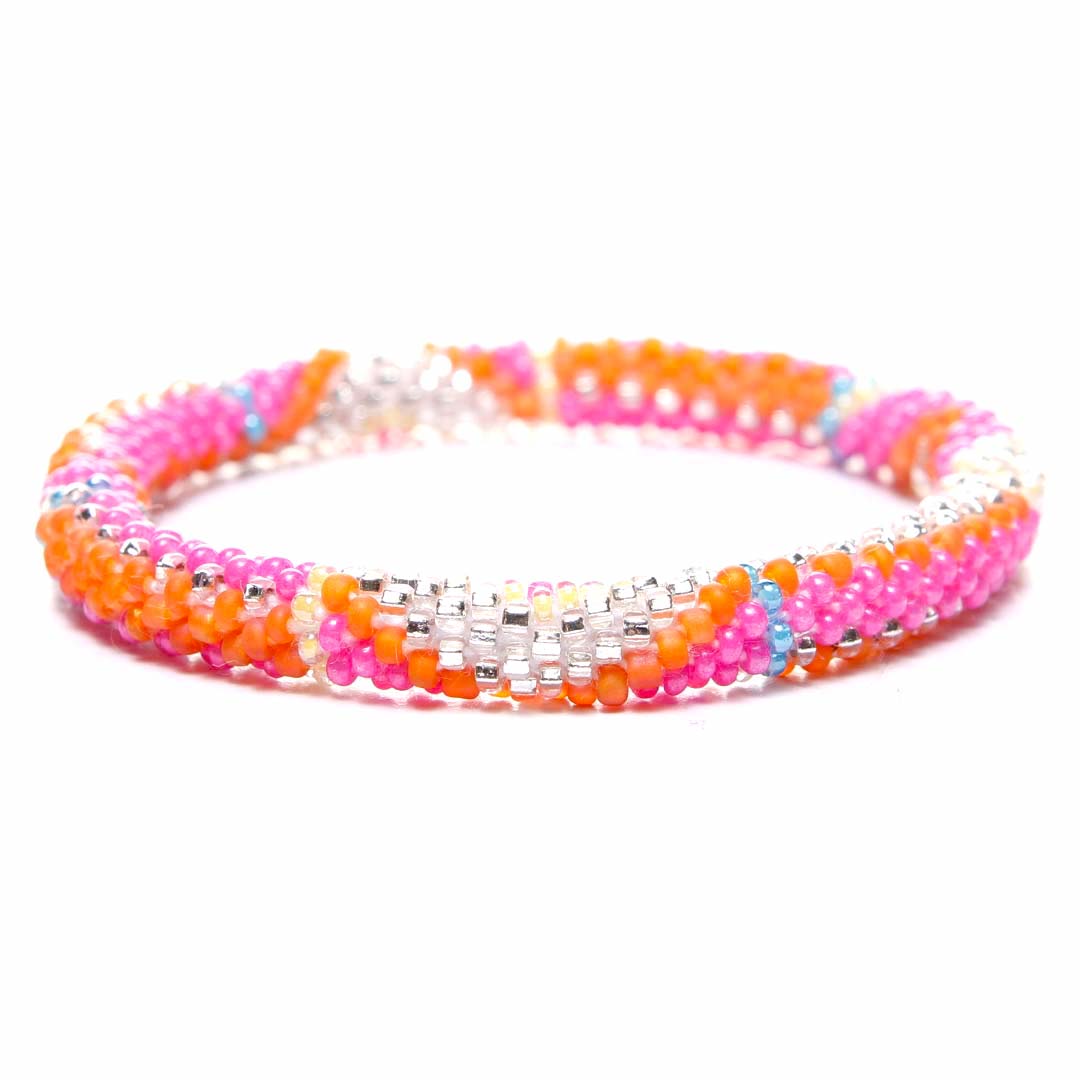 Southwest Summer Glam Beaded Bracelet-Front