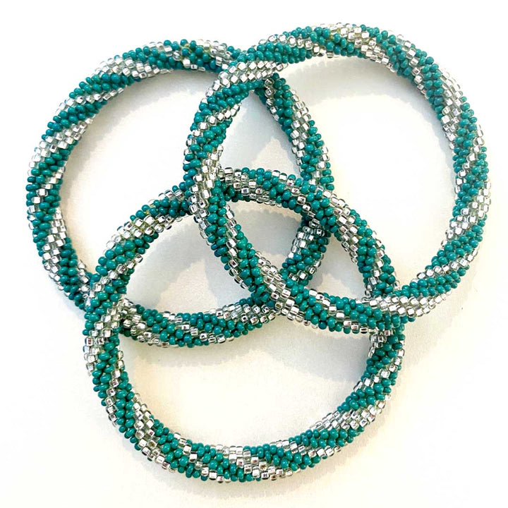Sparkly Evergreen Twist - 6.5"