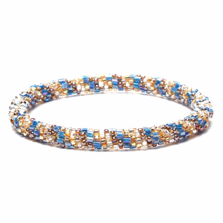 Sunrise Shore Twist Beaded Bracelet-1