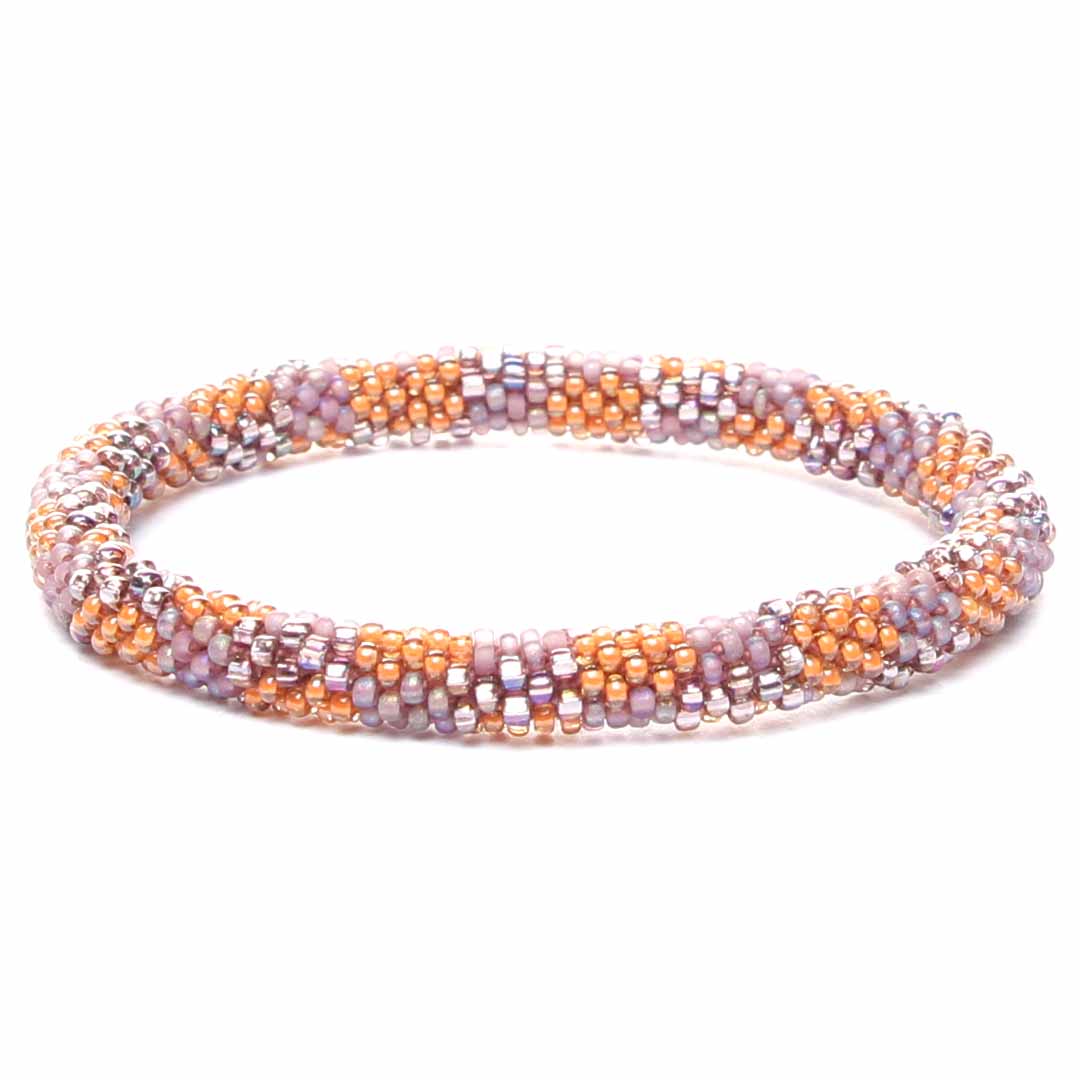 Sunset Blooms Beaded Bracelet-1