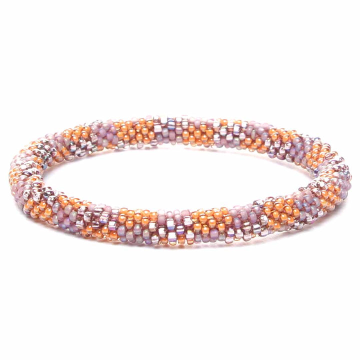 Sunset Blooms Beaded Bracelet-1