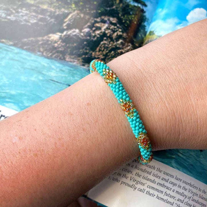 Teal Diamond Shore - 7"