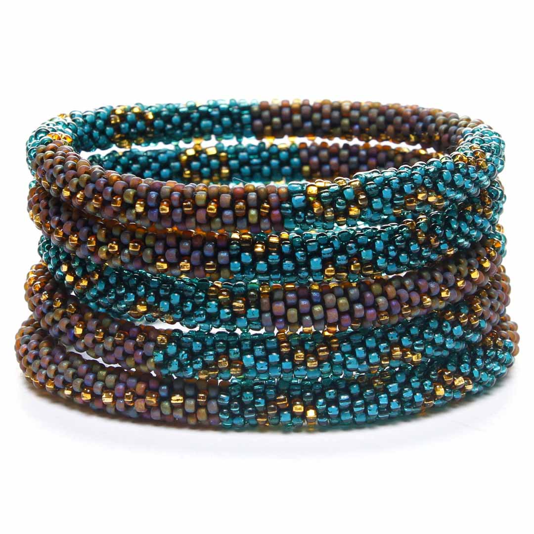 Teal Mosaic Sparkles - 7"