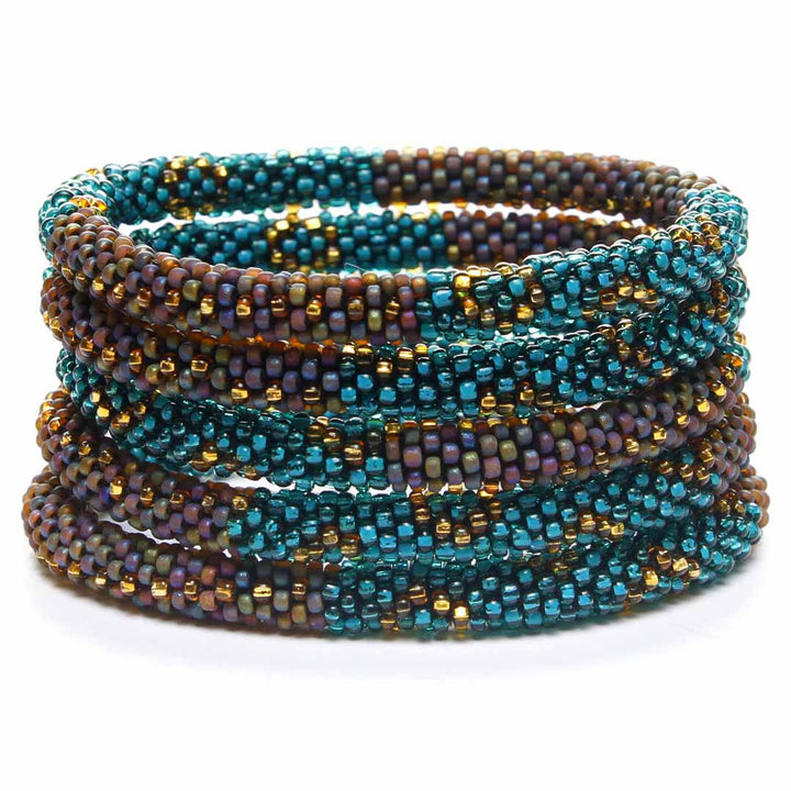 Teal Mosaic Sparkles - 7"