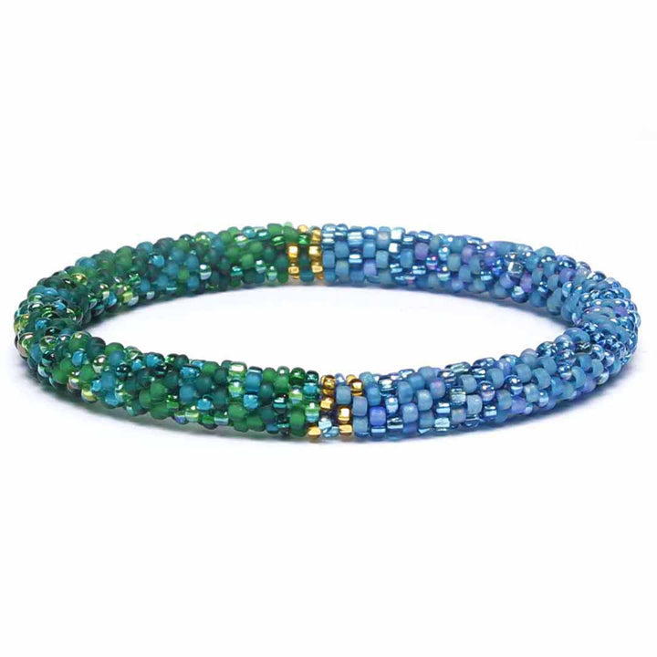 Tropical Shore Beaded Bracelet