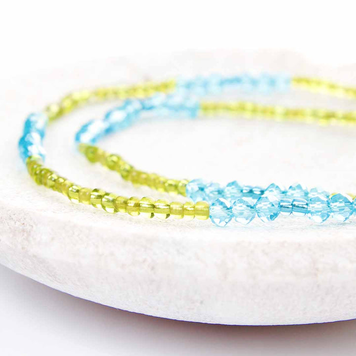 Turks and Caicos Beaded Anklet-2