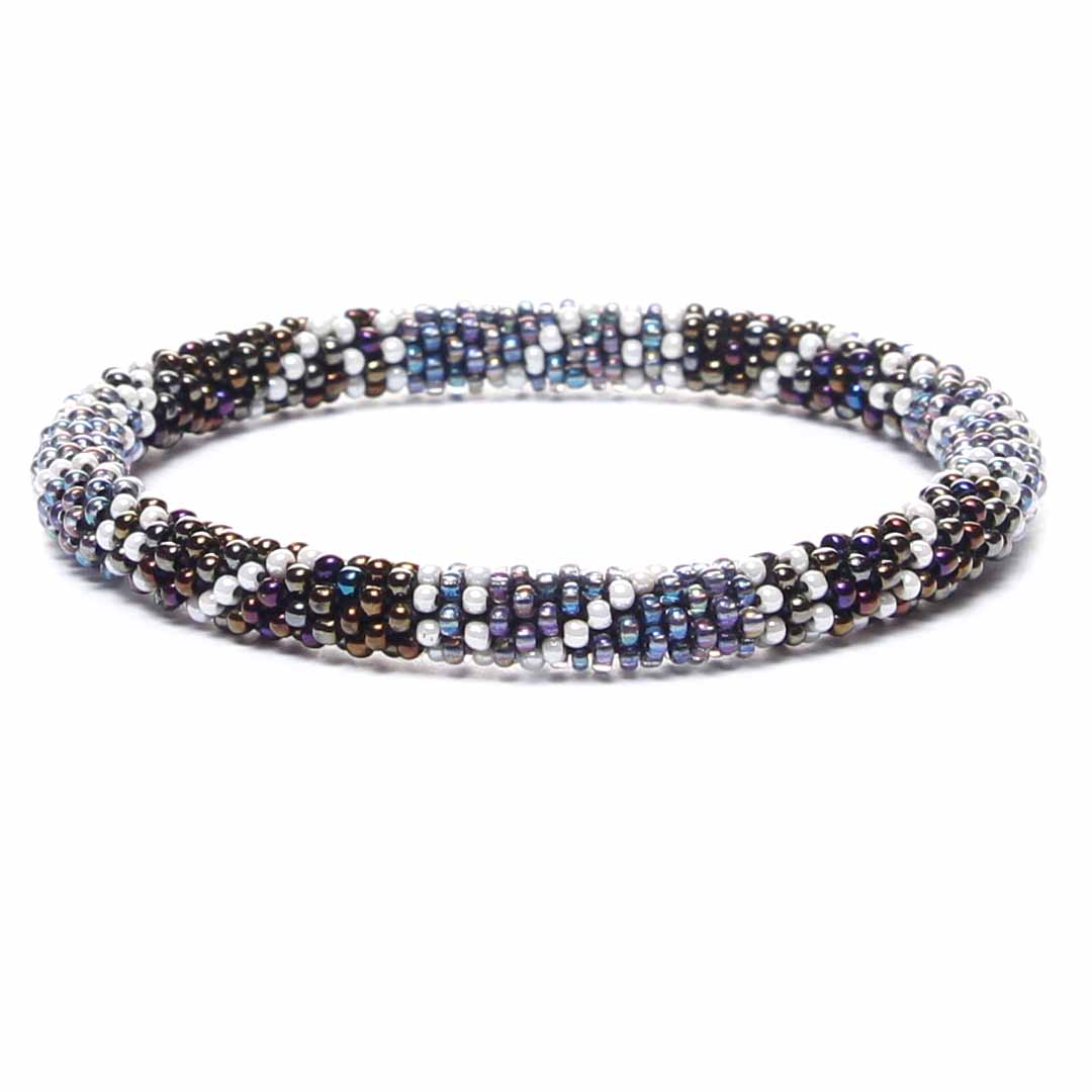 Twilight Cocoa Beaded Bracelet
