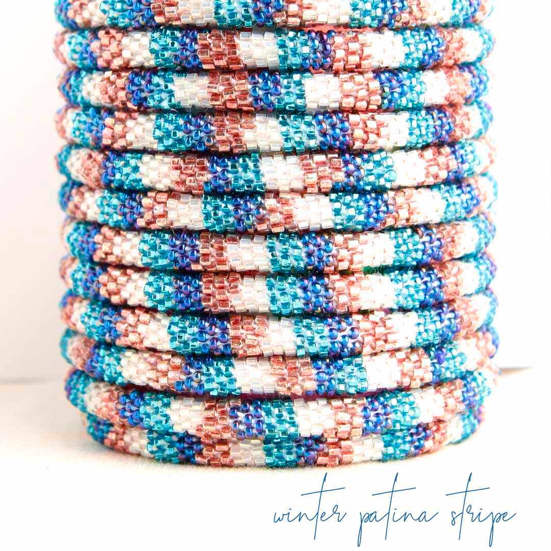 Winter Patina Stripe - 8"