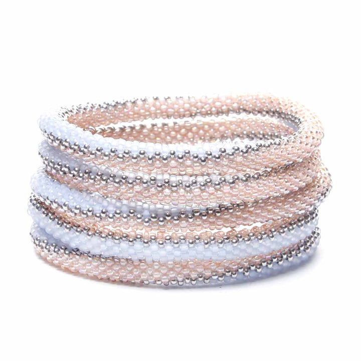 Zinfandel Frost Beaded Bracelet-1 Stack