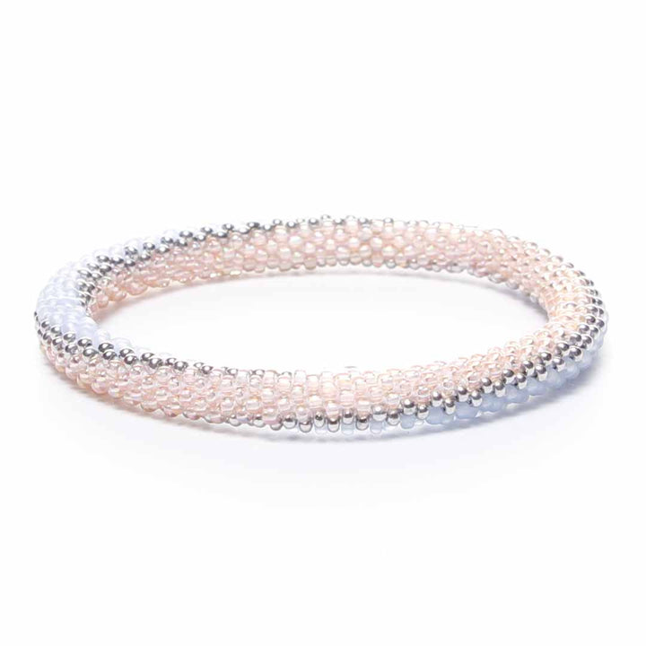 Zinfandel Frost Beaded Bracelet-1