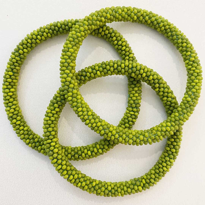 Chartreuse Freckles - 7"