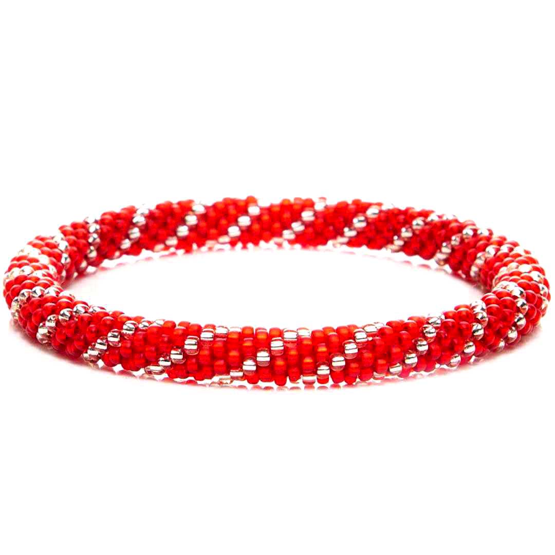 Jingle Bell Twist I Handmade Beaded Bracelets for Women -Close