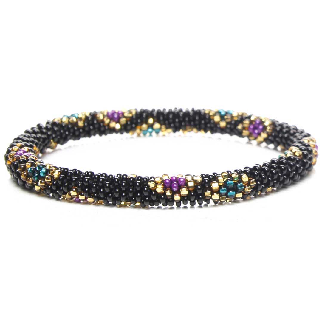 Amazon.com: Wigspedia Nepal Crochet Glass Seed Bead Beaded Bracelets 1  Dozen Randomly Selected Mix (12 Bracelets) : Clothing, Shoes & Jewelry