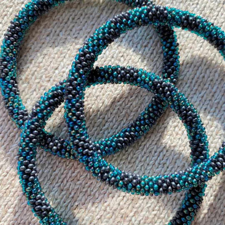 Midnight Blue Tides - 8"