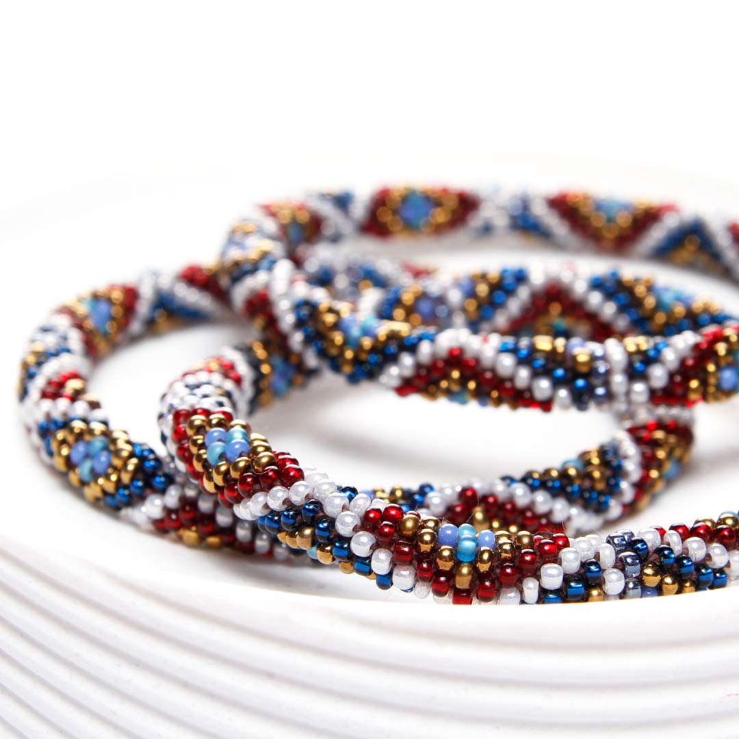 navajo canyon beaded bracelet-side