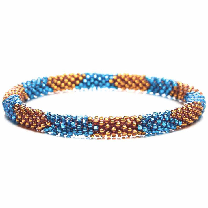 Bright Turquoise & Copper Desert - 7"